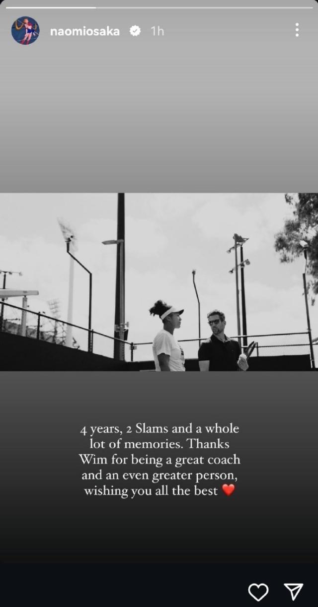 大坂直美与郑钦文前教练分手 牵手小威前教练？